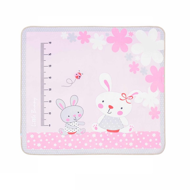 فرش ماشینی رز بورن مدل اتاق کودک little bunny